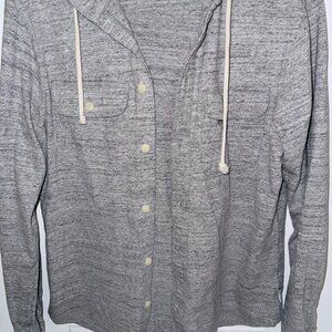 American Eagle Mens Long Sleeve Buttoned Shirt